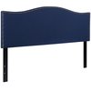 Flash Furniture Headboard, Queen Size, Navy Fabric HG-HB1707-Q-N-GG
